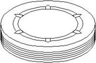 Пробка TOPRAN 700 143