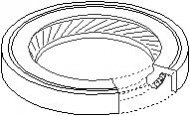Уплотняющее кольцо TOPRAN 722 331