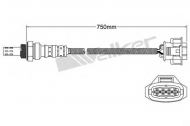 Датчик WALKER PRODUCTS 250-24733