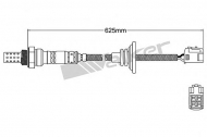 Датчик WALKER PRODUCTS 250-241021