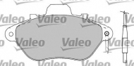 Комплект тормозных колодок VALEO 597117
