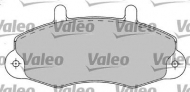 Комплект тормозных колодок VALEO 597156