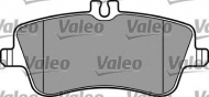Комплект тормозных колодок VALEO 597333