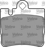 Комплект тормозных колодок VALEO 597469