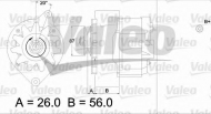 Генератор VALEO 436300
