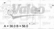 Генератор VALEO 436574