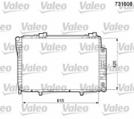 Теплообменник VALEO 731808