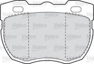 Комплект тормозных колодок VALEO 598498