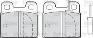 Комплект тормозных колодок VALEO 598351