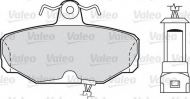 Комплект тормозных колодок VALEO 598240