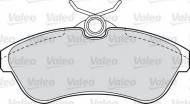 Комплект тормозных колодок VALEO 598501