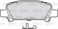 Комплект тормозных колодок VALEO 598895