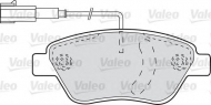 Комплект тормозных колодок VALEO 598825