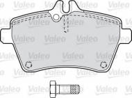 Комплект тормозных колодок VALEO 598704