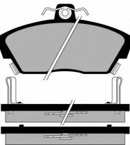 Комплект тормозных колодок Brake ENGINEERING PA539