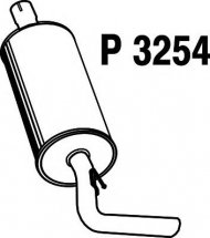 Амортизатор FENNO P3254