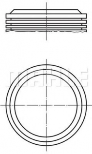 Поршень PERFECT CIRCLE 53 05328 0
