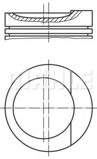 Поршень PERFECT CIRCLE 56 01558 0