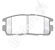 Комплект тормозных колодок IPS Parts IBR-1W02