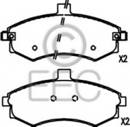 Комплект тормозных колодок EEC BRP1388