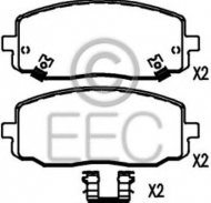 Комплект тормозных колодок EEC BRP1458