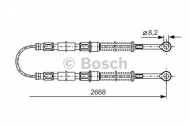 Трос BOSCH 1 987 477 086