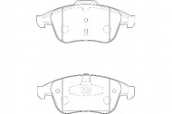Комплект тормозных колодок WAGNER WBP24709A