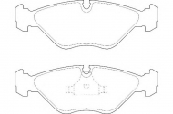 Комплект тормозных колодок WAGNER WBP21154A