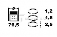 Комплект колец ET ENGINETEAM R1006100