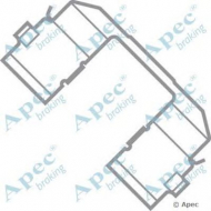 Комплектующие APEC braking KIT421
