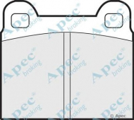 Комплект тормозных колодок APEC braking PAD119