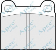 Комплект тормозных колодок APEC braking PAD121