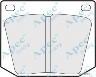 Комплект тормозных колодок APEC braking PAD541