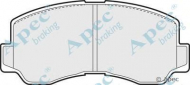 Комплект тормозных колодок APEC braking PAD727