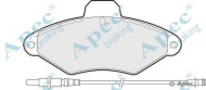 Комплект тормозных колодок APEC braking PAD803