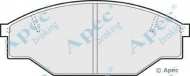 Комплект тормозных колодок APEC braking PAD833