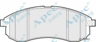 Комплект тормозных колодок APEC braking PAD1405