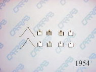 Комплектующие CARRAB BRAKE PARTS 1954
