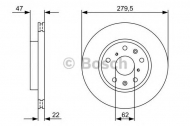 Тормозной диск BOSCH 0 986 479 403