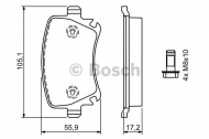 Комплект тормозных колодок BOSCH 0 986 494 062