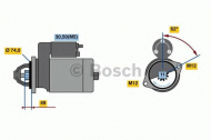 Стартер BOSCH 0 001 138 039