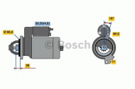 Стартер BOSCH 0 001 139 019