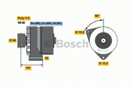 Генератор BOSCH 0 120 488 133