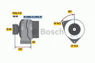 Генератор BOSCH 0 123 510 002