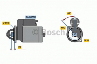 Стартер BOSCH 0 986 021 800