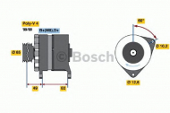 Генератор BOSCH 0 986 035 720