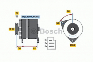 Генератор BOSCH 0 120 488 182