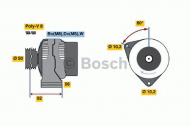 Генератор BOSCH 0 120 465 017