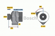 Генератор BOSCH 0 123 320 044