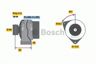 Генератор BOSCH 0 986 038 771